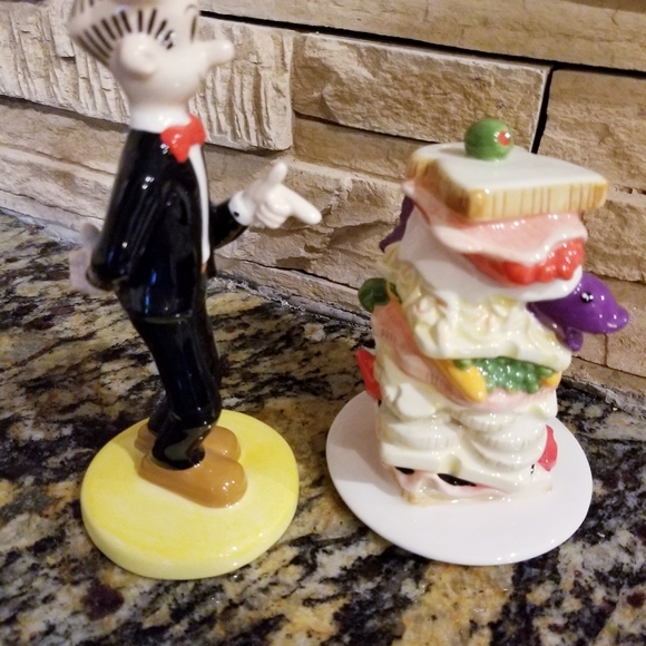 ♥️NWOT♥️ BLONDIE SALT & PEPPER SET - Picture 13 of 14